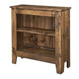 Loon Peak® Chastain Standard Bookcase Wood in Black/Brown/Green, Size 36.0 H x 36.0 W x 12.75 D in | Wayfair 36DC72E54AAD4A0AA3E9A5B49FD6F145