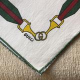 Gucci Dining | Gucci Linencotton Dinner Napkins. Set Of 6 | Color: Gold/White | Size: Os