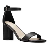 Nine West Sandy Women's Block Heel Sandals, Size: 8.5, Black