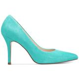 Nine West Shoes | Final Offer Nwt Mint Green Heels Mint Green Pumps | Color: Blue/Green | Size: 6