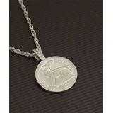 American Coin Treasures Necklaces - Lucky Rabbit Coin Pendant Necklace