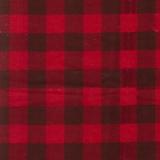 Harriet Bee Haider Fitted Crib Sheet Flannel/Cotton in Red/Brown, Size 52.0 W x 52.0 D in | Wayfair 100045