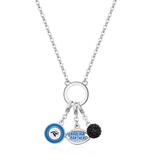 Women's Carolina Panthers Three-Charm Necklace