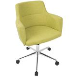 Andrew Contemporary Adjustable Office Chair in Green - Lumisource OC-ANDRW LG