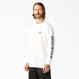 Dickies Men's Long-Sleeve Graphic T-Shirt - White Size L (WL469)