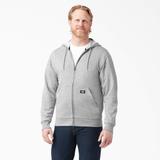 Dickies Men's Midweight Fleece Zip Hoodie - Heather Gray Size XL (TW291)