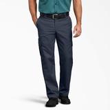 Dickies Men's Flex Regular Fit Cargo Pants - Dark Navy Size 50 32 (WP595)