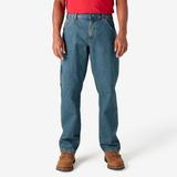 Dickies Men's Relaxed Fit Carpenter Jeans - Heritage Tinted Khaki Size 33 34 (19294)