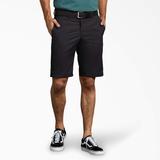 Dickies Men's Slim Fit Work Shorts, 11" - Black Size 33 (WR849)