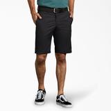Dickies Men's Slim Fit Work Shorts, 11" - Black Size 31 (WR849)