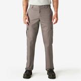 Dickies Men's Flex Regular Fit Straight Leg Cargo Pants - Gravel Gray Size 36 X 34 (WP595)