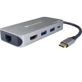 Comprehensive VersaDock USB Type-C 4K Portable Docking Station HDMI/Ethernet/USB 3.0 VDK-1130