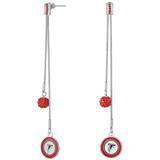 Women's Atlanta Falcons Dual Strand Shambala Earrings