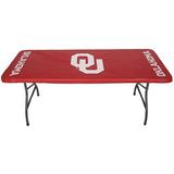 Oklahoma Sooners Fitted Tailgate Table Cover