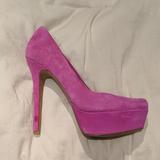 Jessica Simpson Shoes | 7.5 Jessica Simpson Fuschia Pumps | Color: Pink/Purple | Size: 7.5