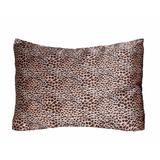 MorningGlamour Signature Leopard Animal Print Pillowcase Microfiber/Polyester in Brown | Wayfair 854130004038