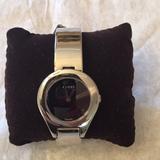 Gucci Accessories | Authentic Gucci Buckle Watch | Color: Silver | Size: Os