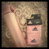 Adidas Other | Adidas Pinkblack Tennis Wristbands | Color: Black/Pink | Size: Os