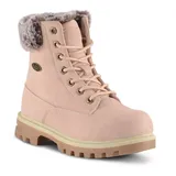 Lugz Empire Hi Faux Fur Grade School Kids' Water Resistant Boots, Boy's, Size: 6, Pink