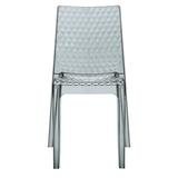 Grandsoleil Dining Side Chair in Gray, Size 33.1 H x 19.6 W x 21.3 D in | Wayfair S6319TRYL