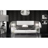 Orren Ellis Beerman Standard 3 Piece Bedroom Set Upholstered, Leather in Brown, Size King | Wayfair 4843EC18B4B64C3386CE16CB46E0CB58
