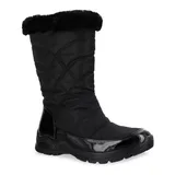 Easy Street Easy Dry Cuddle Women's Waterproof Boots, Size: 8, Black