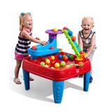 Step2 Toy Furniture - Red & Blue STEM Discovery Indoor/Outdoor Ball Table