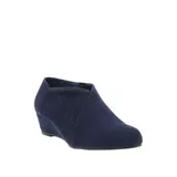 Impo Midnight Blue Garvis Stretch Wedge Ankle Booties with Memory Foam