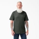 Dickies Men's Cooling Short Sleeve T-Shirt - Hunter Green Heather Size 3 (SS600)