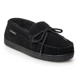 Bearpaw Moc II Men's Slippers, Size: 10 Wide, Black