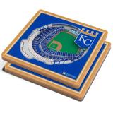 Blue Kansas City Royals 3D StadiumViews Coasters