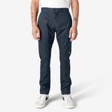 Dickies Men's Skinny Fit Double Knee Work Pants - Dark Navy Size 42 30 (WP811)