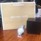 Michael Kors Jewelry | Michael Kors Silver Watch | Color: Silver | Size: Os