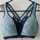 Victoria's Secret Intimates & Sleepwear | Vsx Sports Bra | Color: Blue/Green | Size: 34c