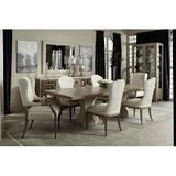 Bernhardt Santa Barbara Extendable Dining Table Wood in Brown/Gray/White, Size 30.0 H in | Wayfair K1111