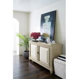 Bernhardt Santa Barbara 61" Wide 1 Drawer Sideboard Wood/Metal in Brown/Gray, Size 36.0 H x 61.0 W x 20.0 D in | Wayfair 385131