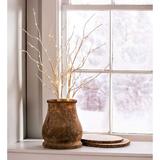 Plow & Hearth Birch 50 Light Battery Lighted Trees & Branches in White, Size 33.5 H x 21.5 W x 21.5 D in | Wayfair 65J10 WH