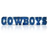 Imperial Dallas Cowboys 49.5'' x 8.75'' Lighted Recycled Metal Sign