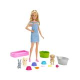 Barbie Dolls - Barbie Play 'n' WashTM Pets Set