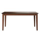 Red Barrel Studio® Ludwig Solid Wood Dining Table Wood in Brown, Size 30.0 H x 63.0 W x 35.2 D in | Wayfair 2BA9B6CD8C2D4012A81DFE86FD359CB6