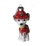 The Holiday Aisle® Thurlos Paw Patrol Marshall Hanging Figurine Ornament Plastic, Size 3.54 H x 2.38 W x 2.38 D in | Wayfair PP1165