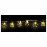 Amscan 5.5' Indoor LED 10 - Bulb Shaded String Light, Metal in White, Size 5.5 W in | Wayfair 242663