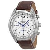 Chronograph White Dial Watch - Metallic - Seiko Watches