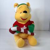"Disney Other | Holiday Winnie The Pooh 12"" | Color: Brown | Size: Os"
