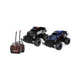 World Tech Toys Remote Control Toys See - Black Ford F-150 SVT Raptor Police Remote Control Truck Set