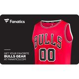 Chicago Bulls Fanatics eGift Card ($10 - $500)
