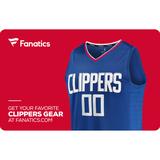 LA Clippers Fanatics eGift Card ($10 - $500)
