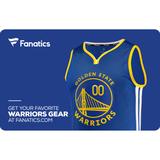 Golden State Warriors Fanatics eGift Card ($10 - $500)