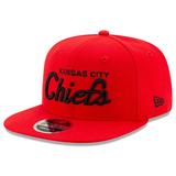Men's New Era Red Kansas City Chiefs Griswold Original Fit 9FIFTY Snapback Hat