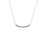 Belk & Co Women's Swiss Blue Topaz Pendant Necklace in 10K Gold, 18 in